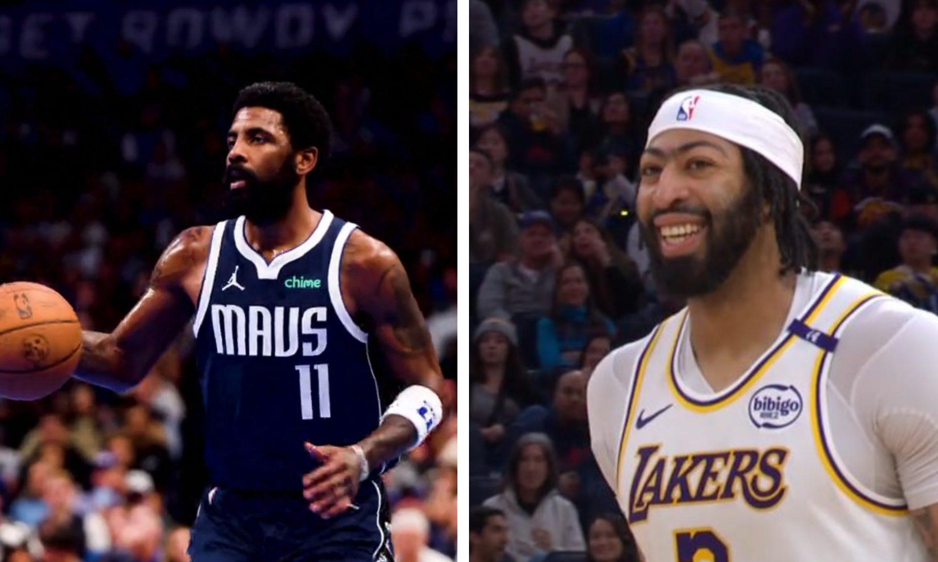 Anthony Davis Luka Doncic Kyrie Irving 2 février 2025