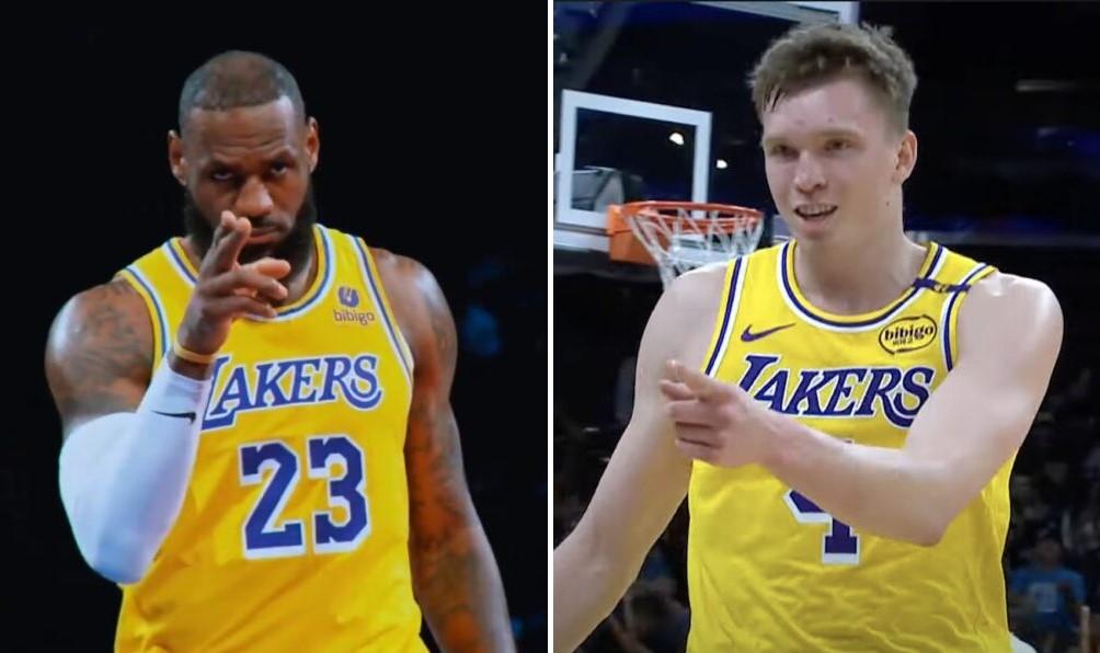 lebron james dalton knecht