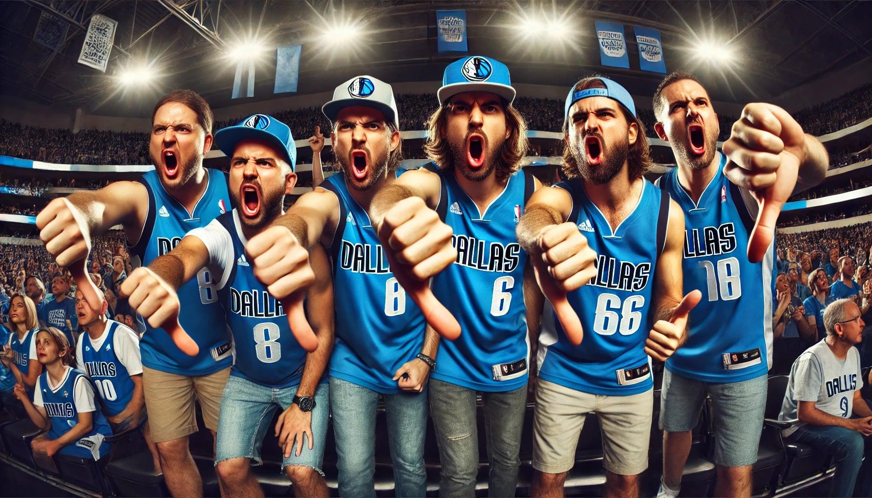 mavs angry fans