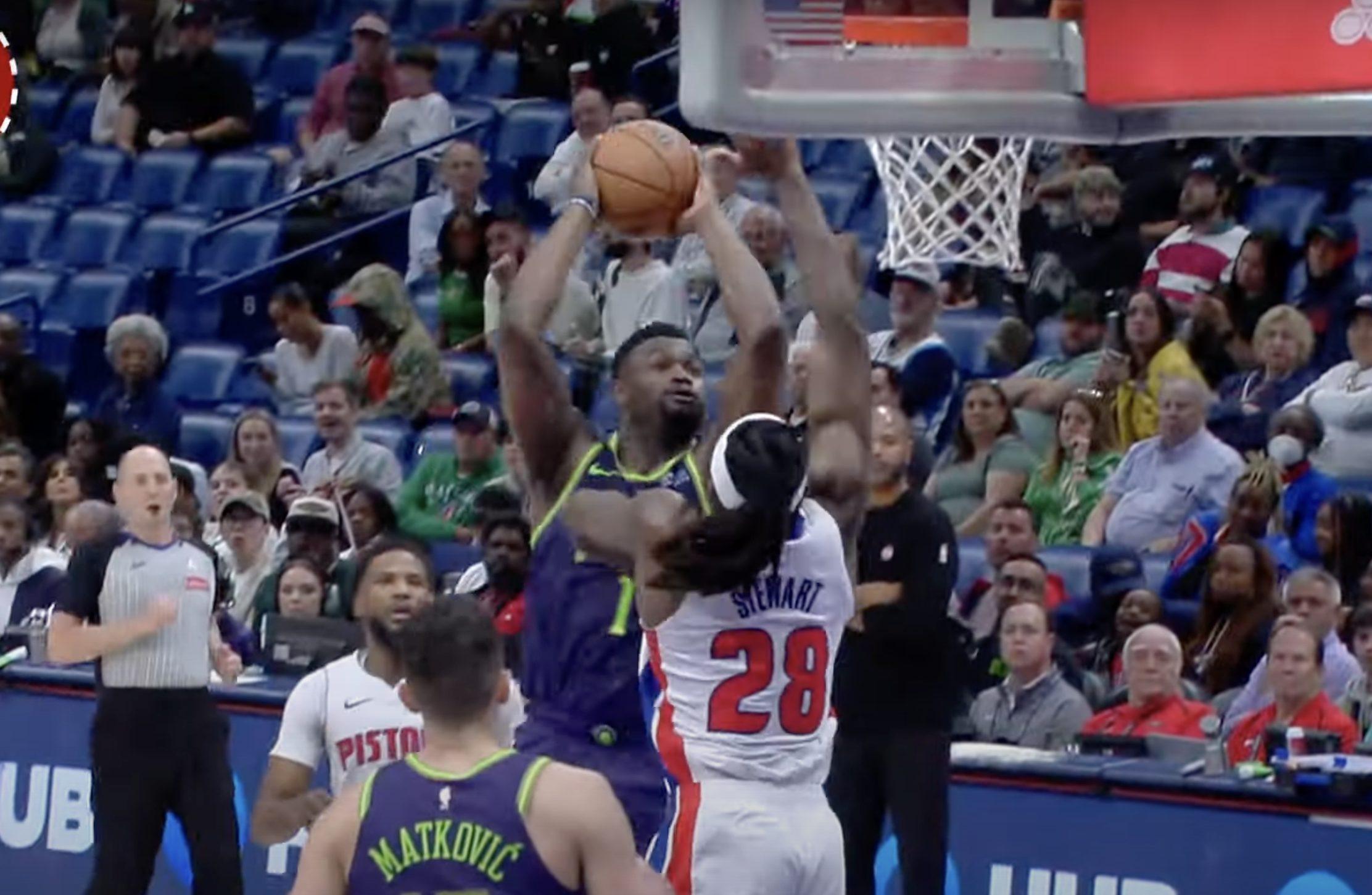 Zion Williamson Isaiah Stewart