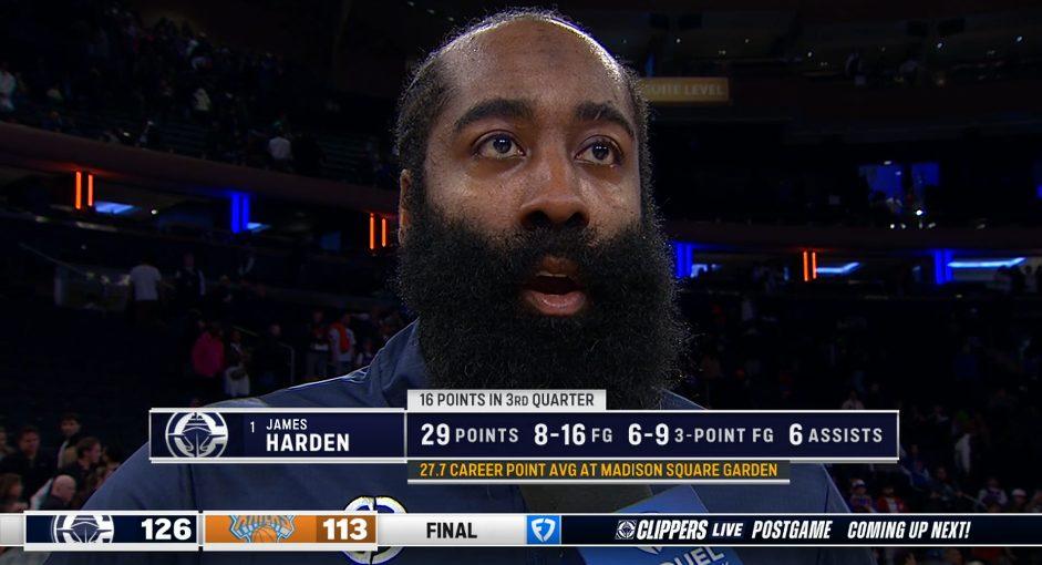 James Harden 27 mars 2025