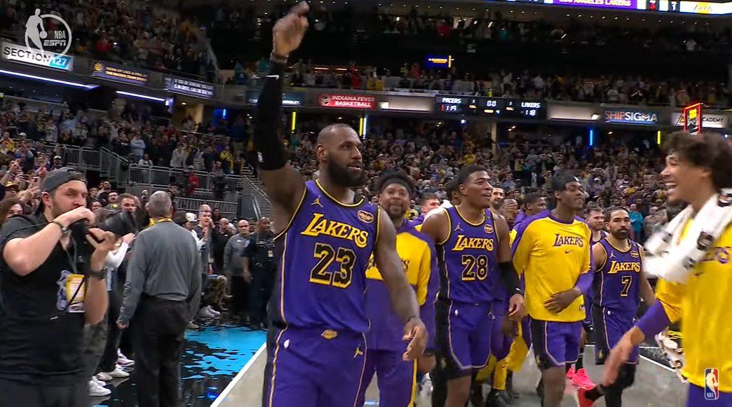 LeBron James 27 mars 2025