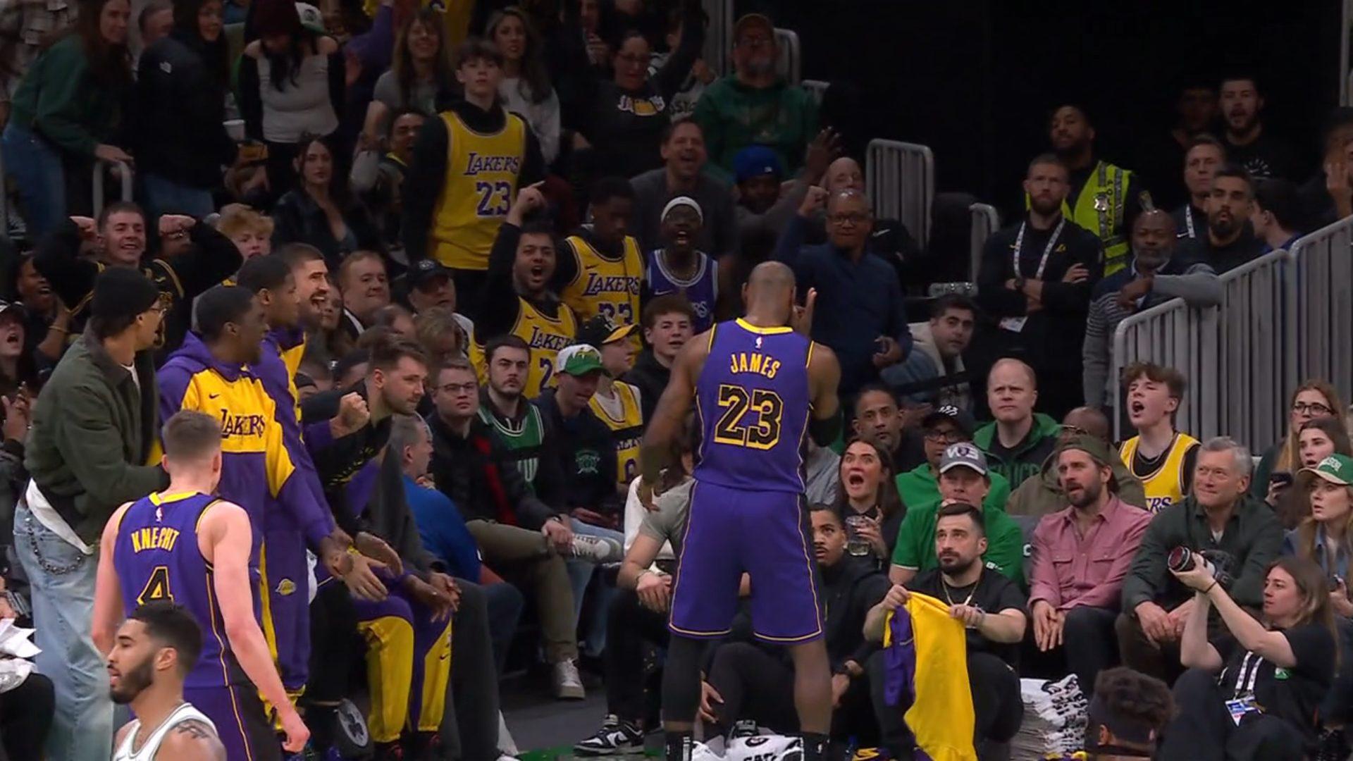 LeBron James Lakers 9 mars 2025