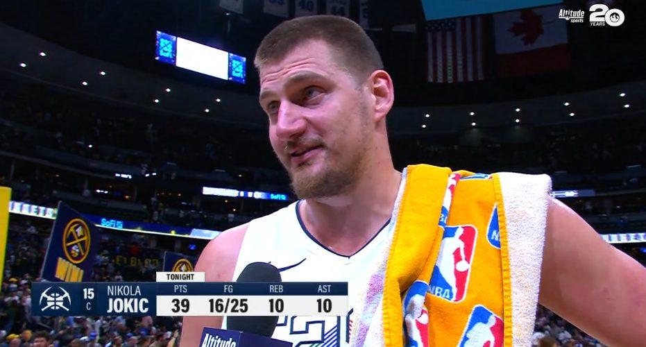 Nikola Jokic 27 mars 2025