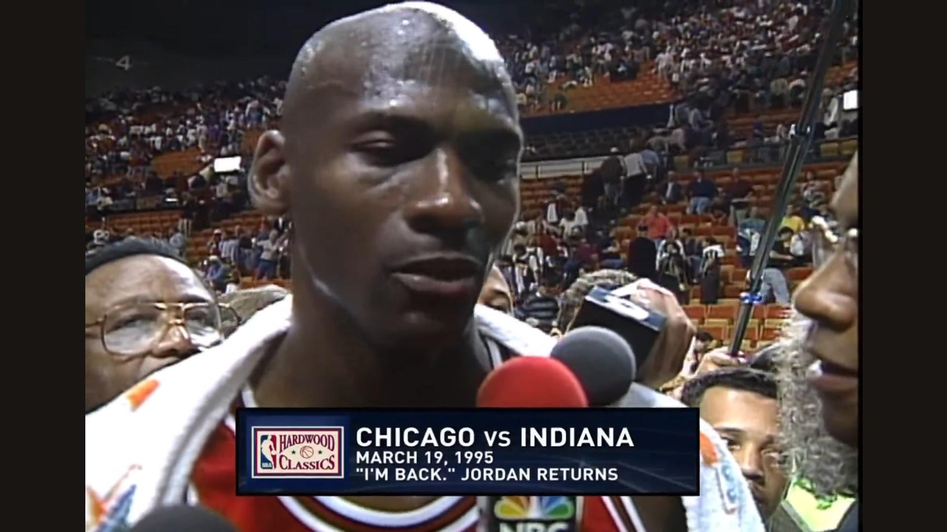 michael jordan pacers 1995