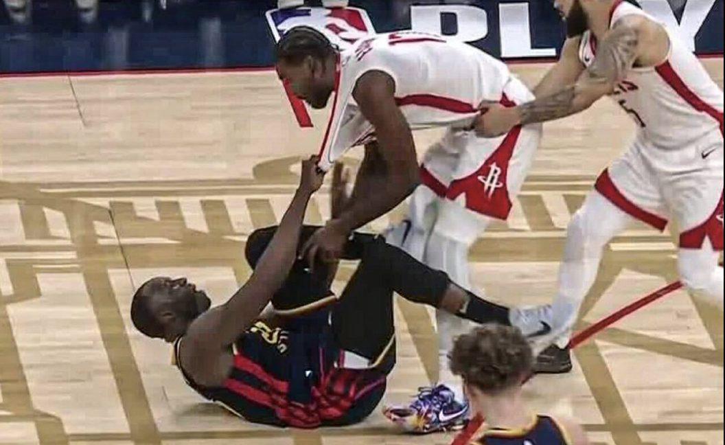Draymond Green Tari Eason Warriors 29 avril 2025