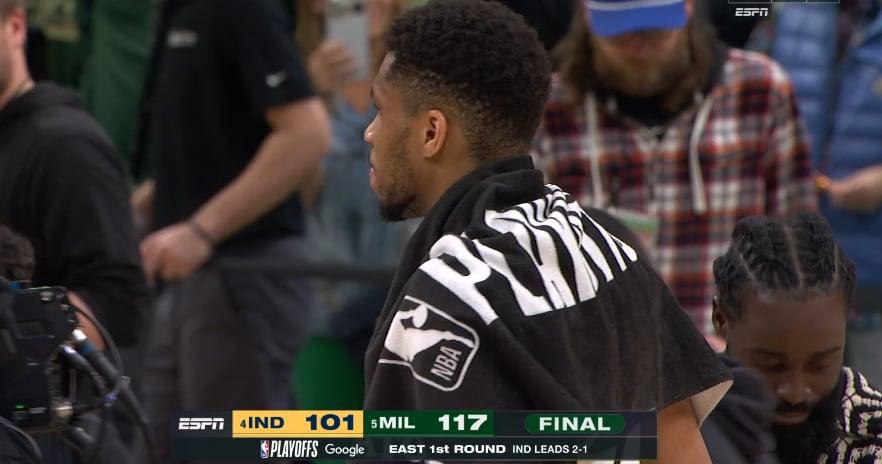 Giannis Antetokounmpo 26 avril 2025