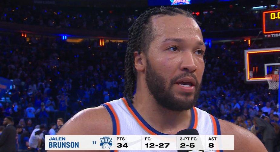 Jalen Brunson 20 avril 2025