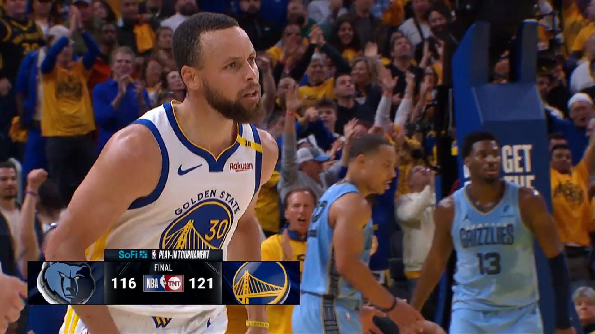 Steph Curry Warriors 16 avril 2025
