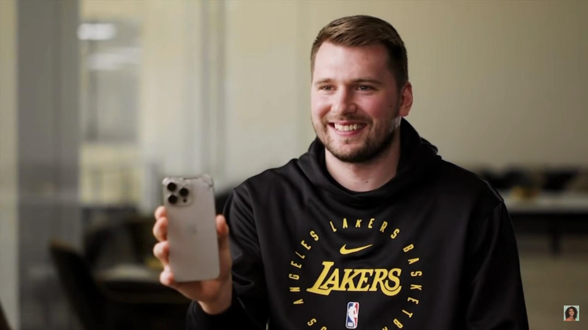 luka doncic téléphone