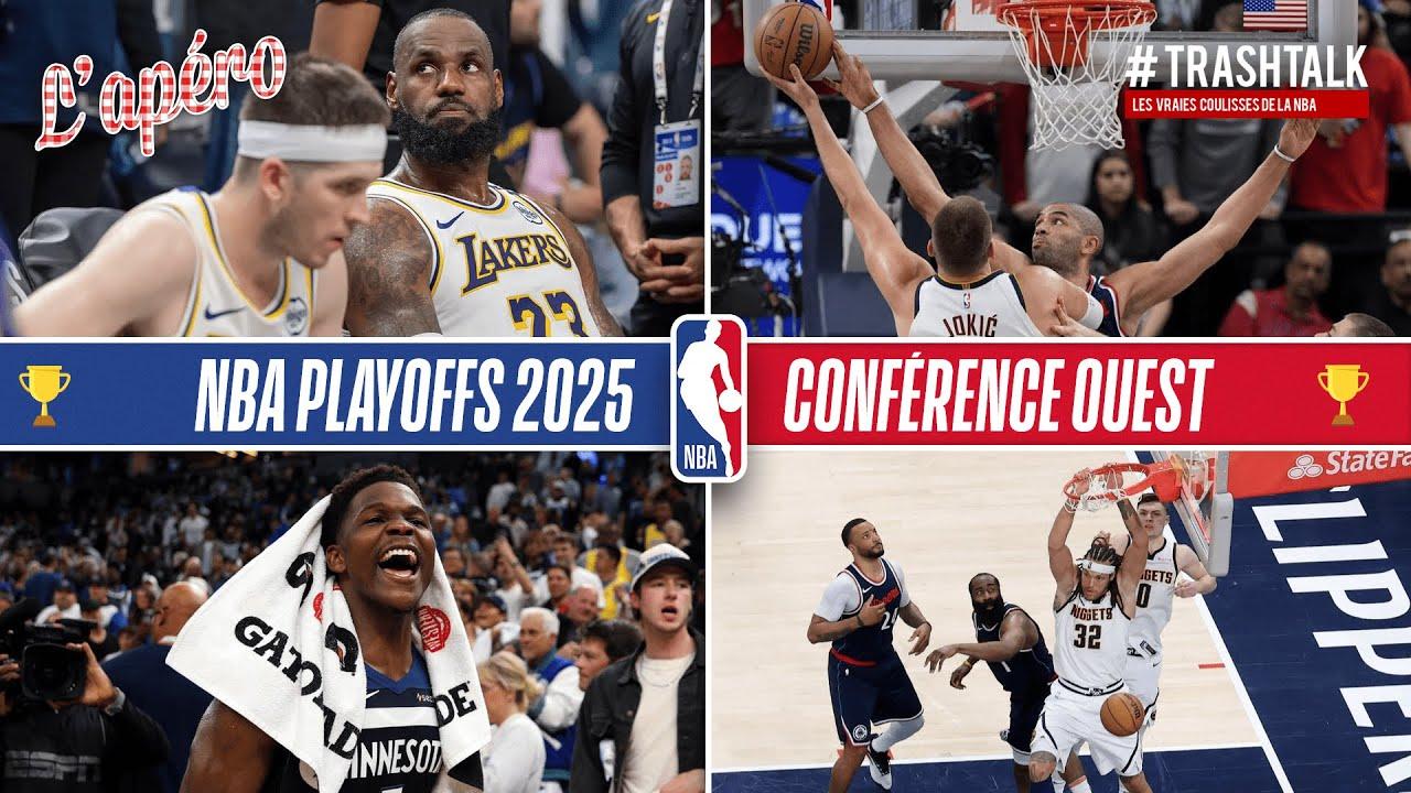 nba playoffs 2025 conférence ouest