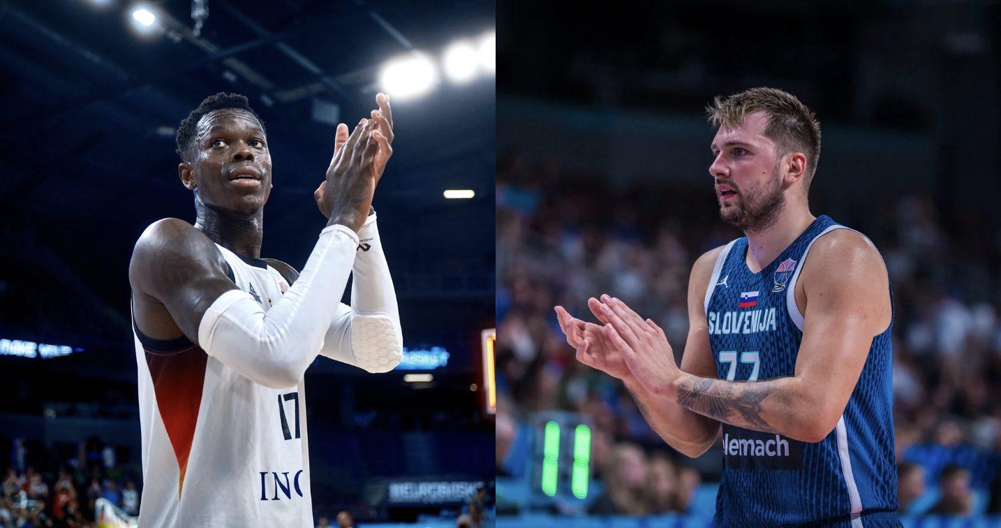 Dennis Schroder et Luka Doncic 7 septembre 2025