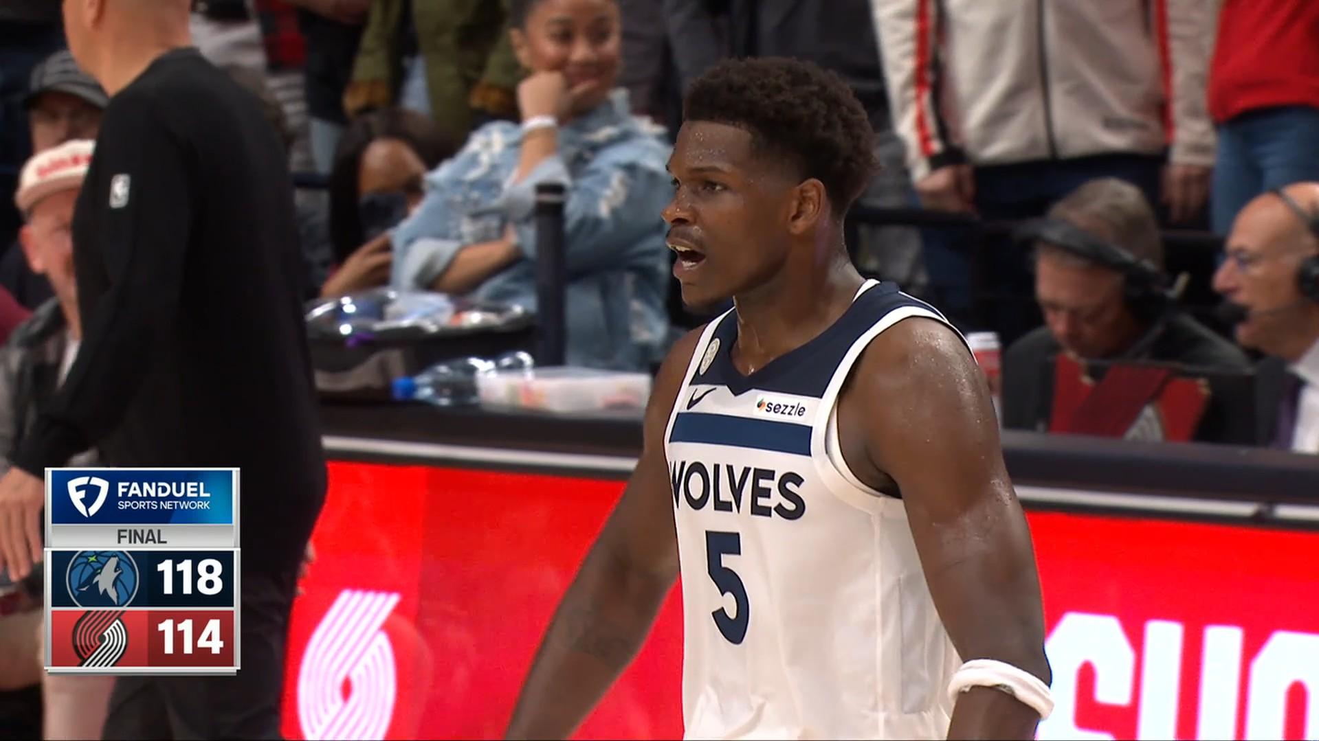 anthony edwards wolves