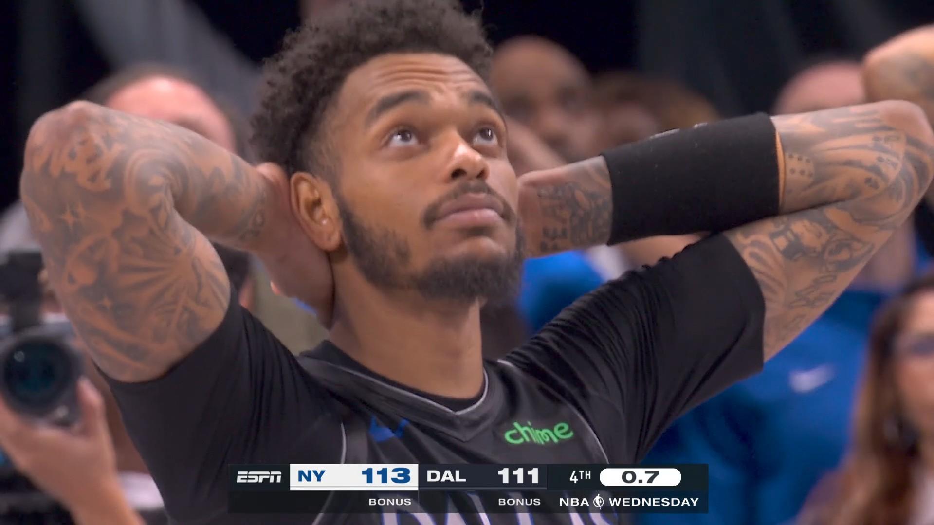 knicks mavericks pj washington