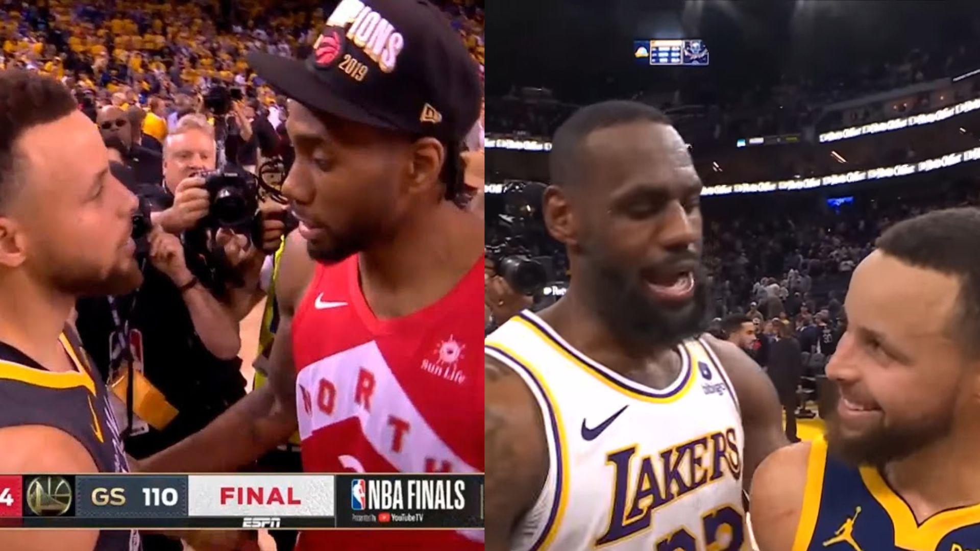 Stephen Curry Kawhi Leonard LeBron James