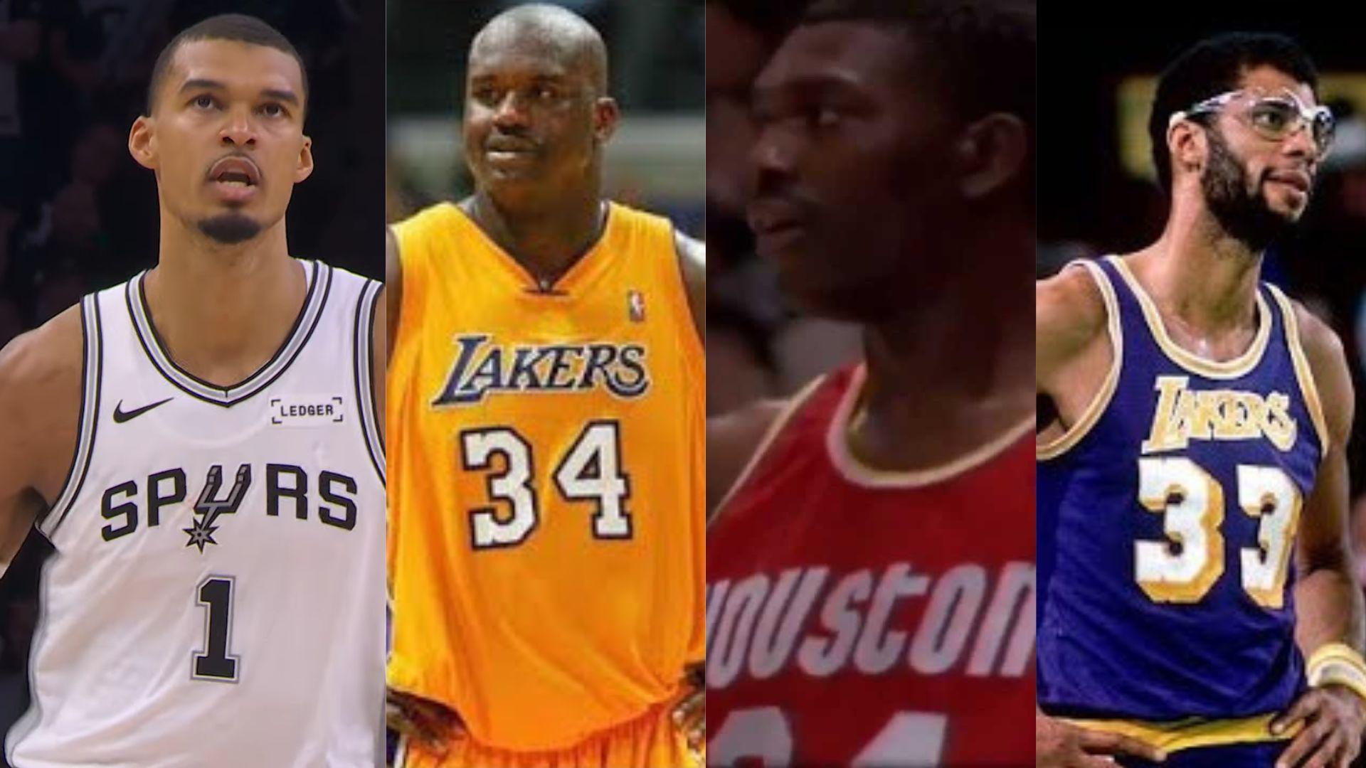 wemby shaq kareem hakeem