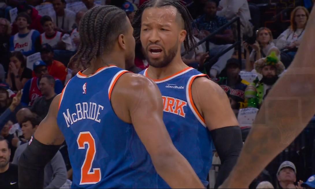 knicks jalen brunson miles mcbride
