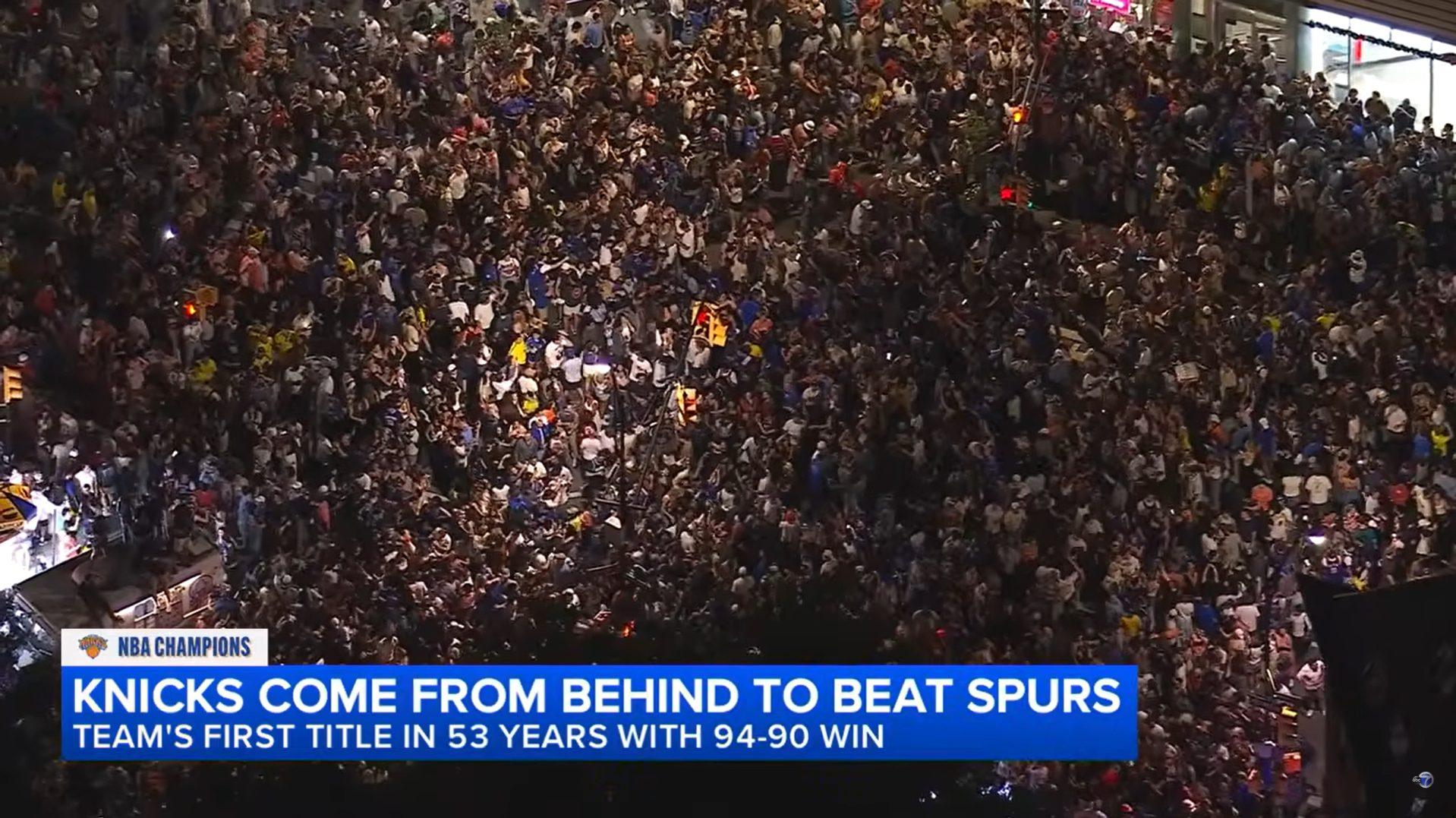 Knicks Champions NBA