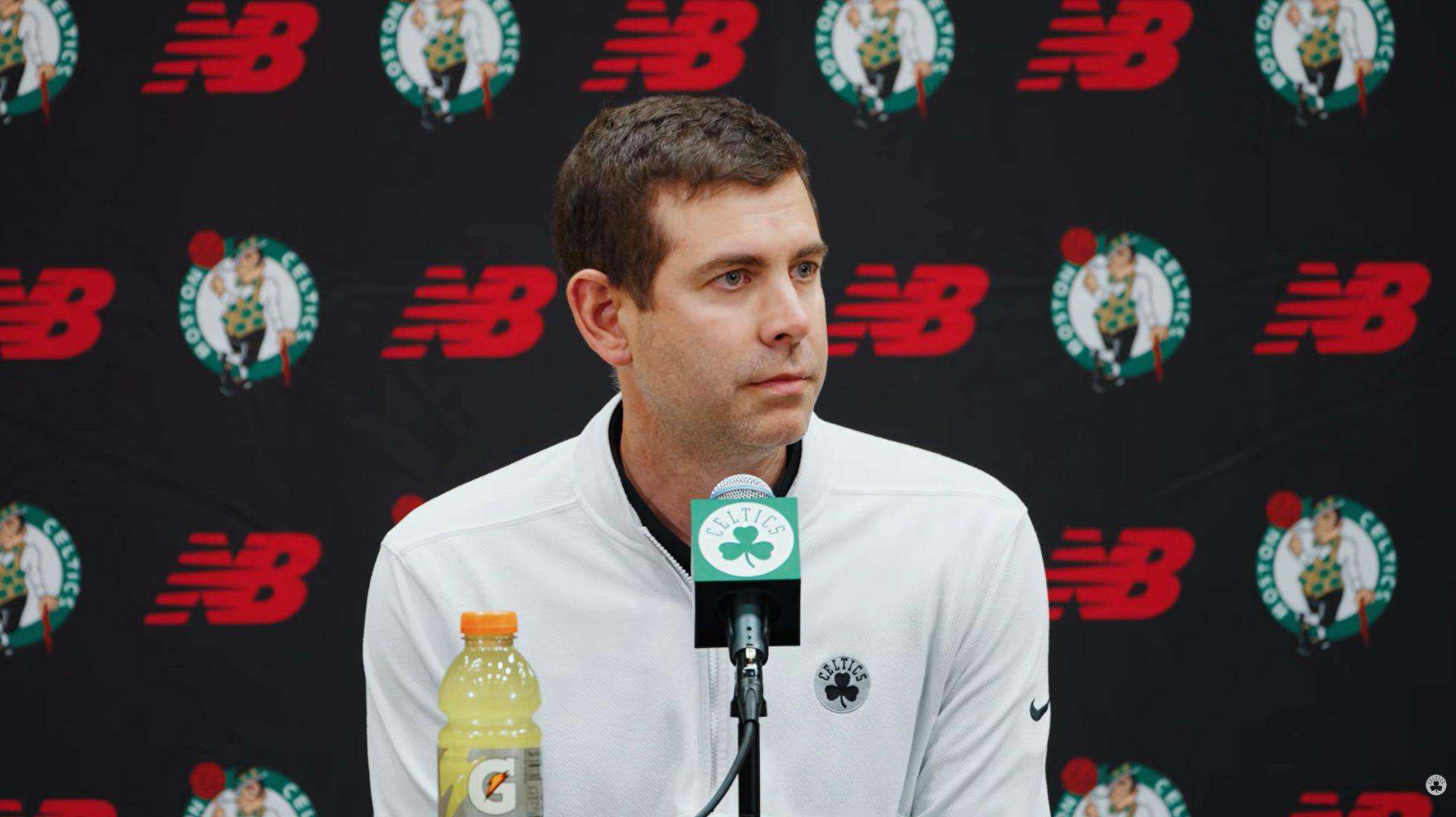 Brad Stevens Jaylen Brown Celtics