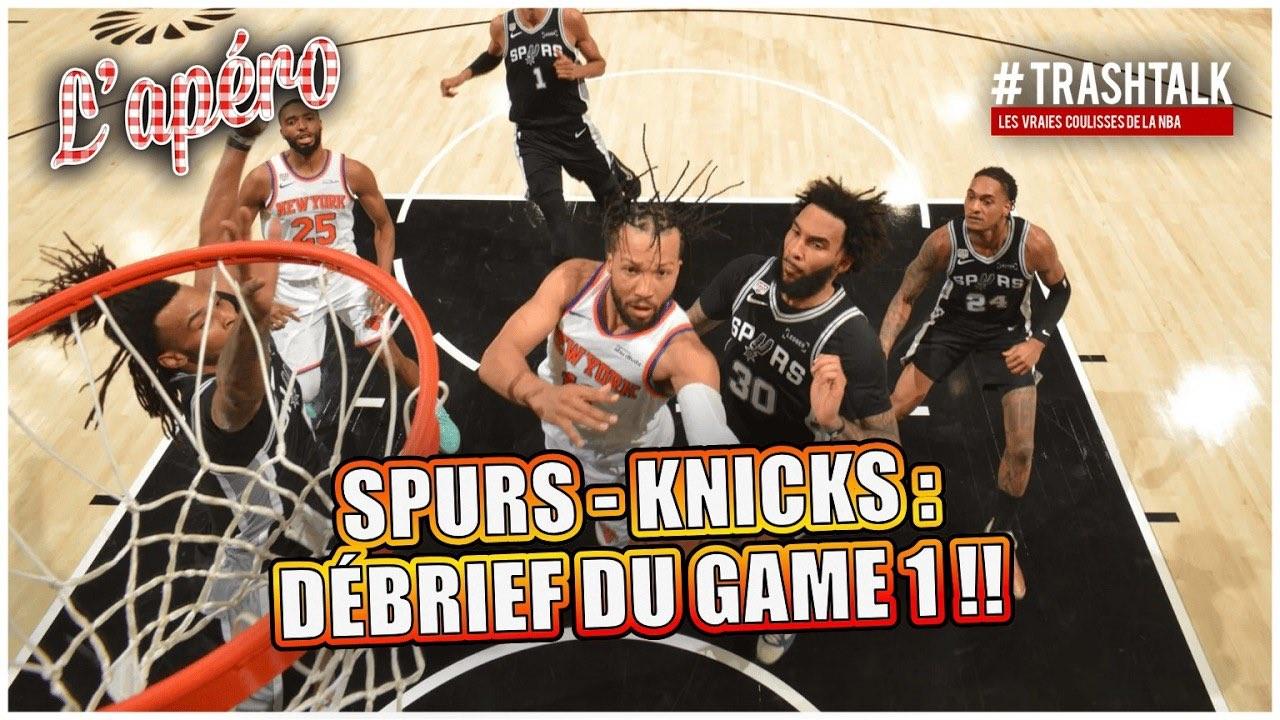 spurs knicks apéro trashtalk