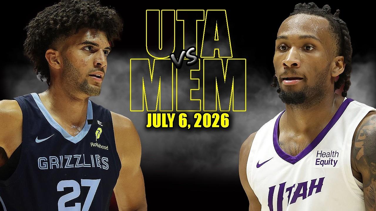 Jazz Grizzlies 7 juillet 2026