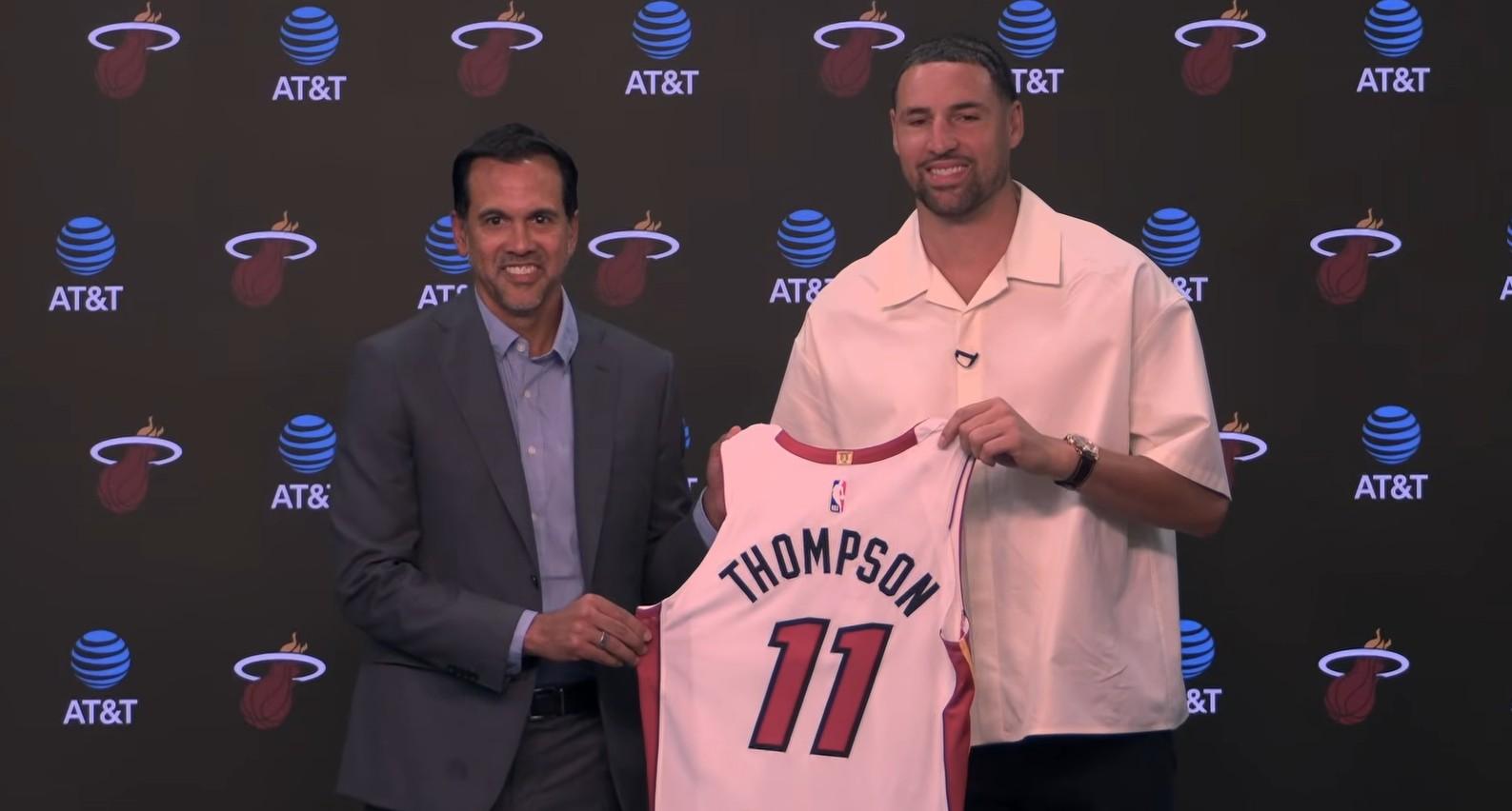 klay thompson heat