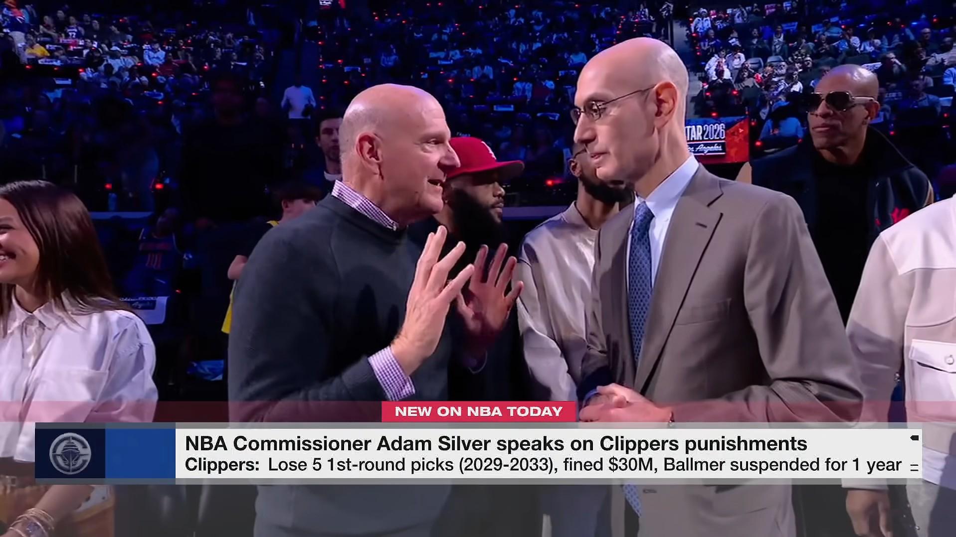 adam silver clippers steve ballmer