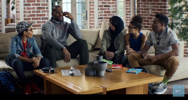LeBron James - pub Nike