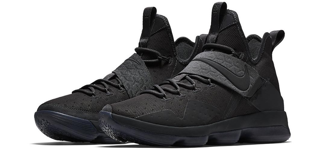 Nike LeBron 14 Zero Dark Thirty Triple Black