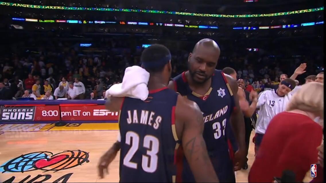shaq lebron