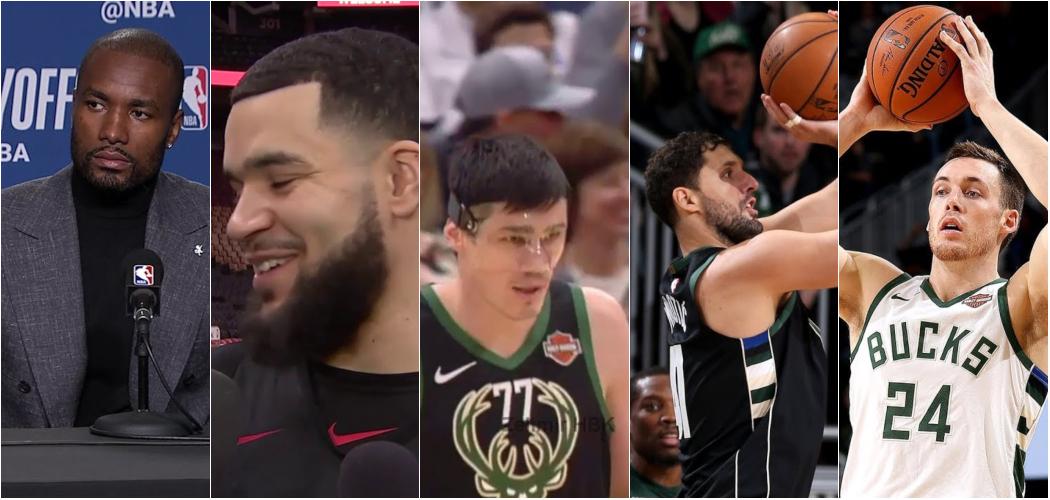 Ibaka VanVleet Ilyasova Mirotic Connaughton