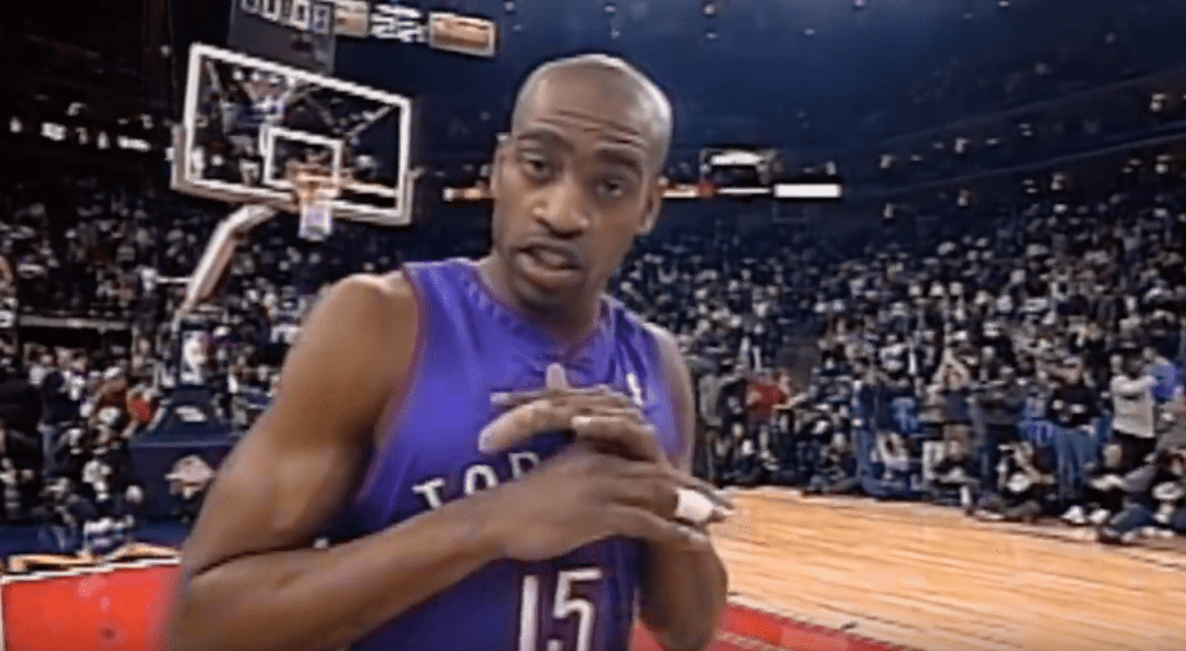 vince carter Raptors dunk contest 2000