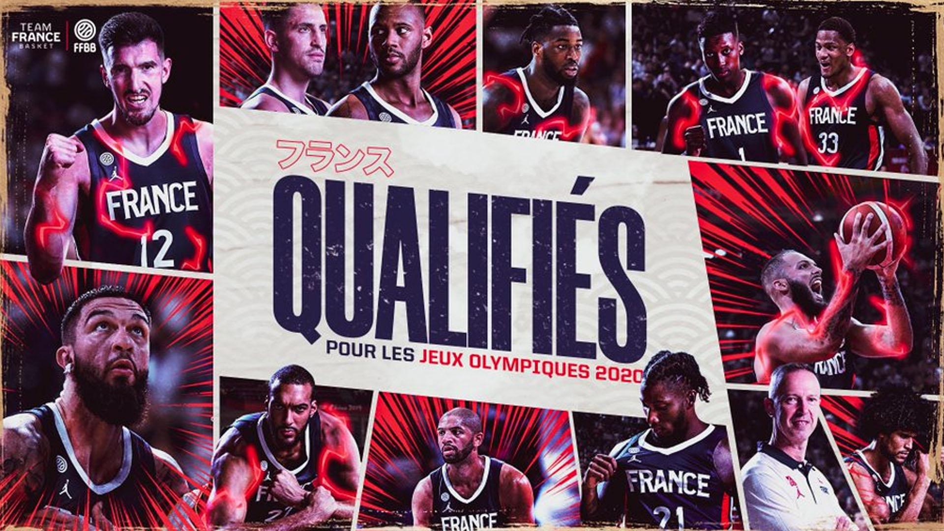 Equipe de France Jeux Olympiques tokyo 2020