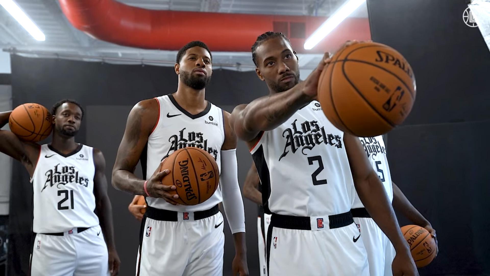 Kawhi Leonard Paul George Patrick Beverley Los Angeles Clippers