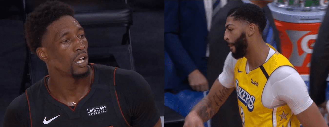 Bam Adebayo Anthony Davis 30 septembre 2020