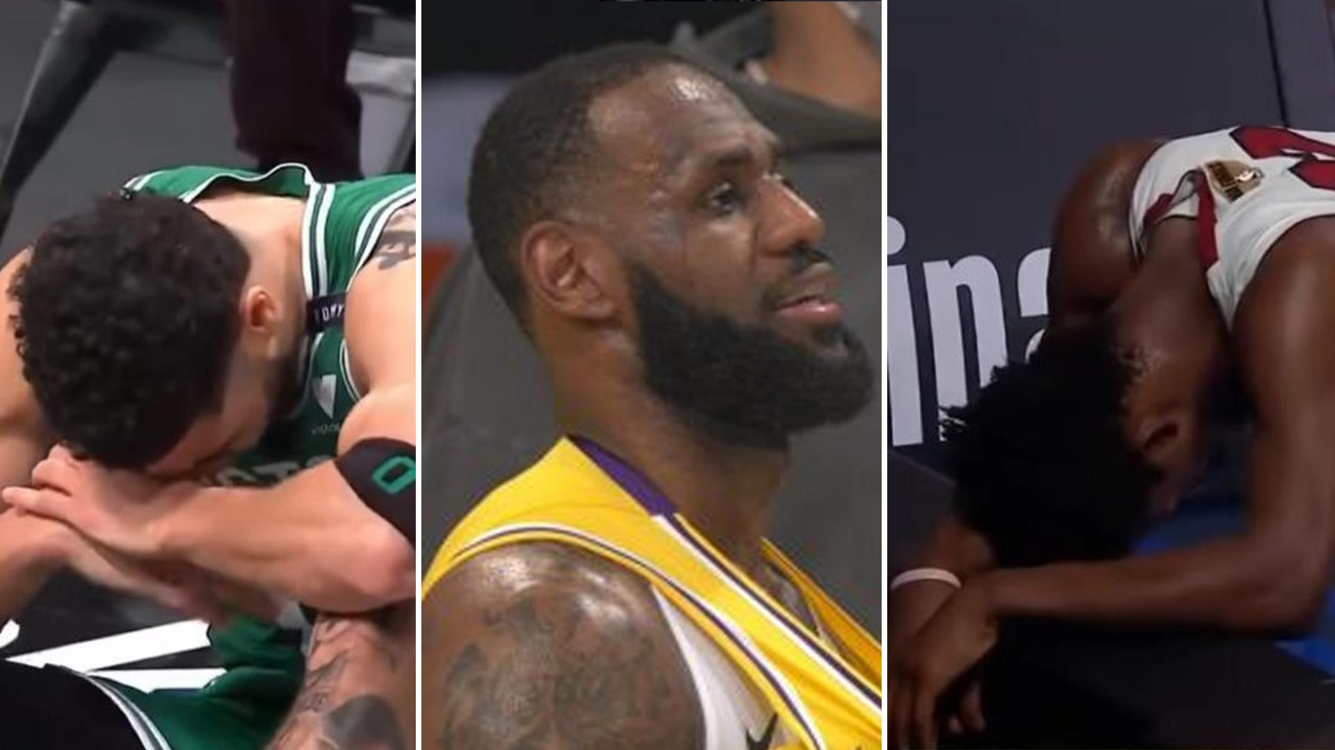 LeBron James Jayson Tatum Jimmy Butler 4 juin 2021