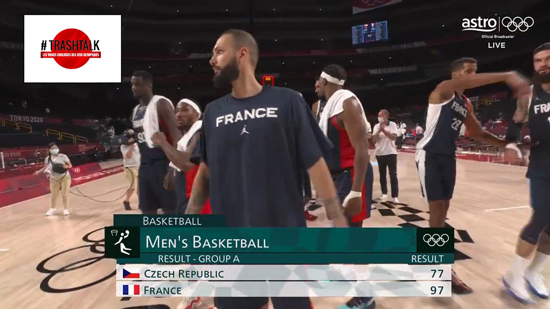 Evan Fournier Equipe de France 28 juillet 2021
