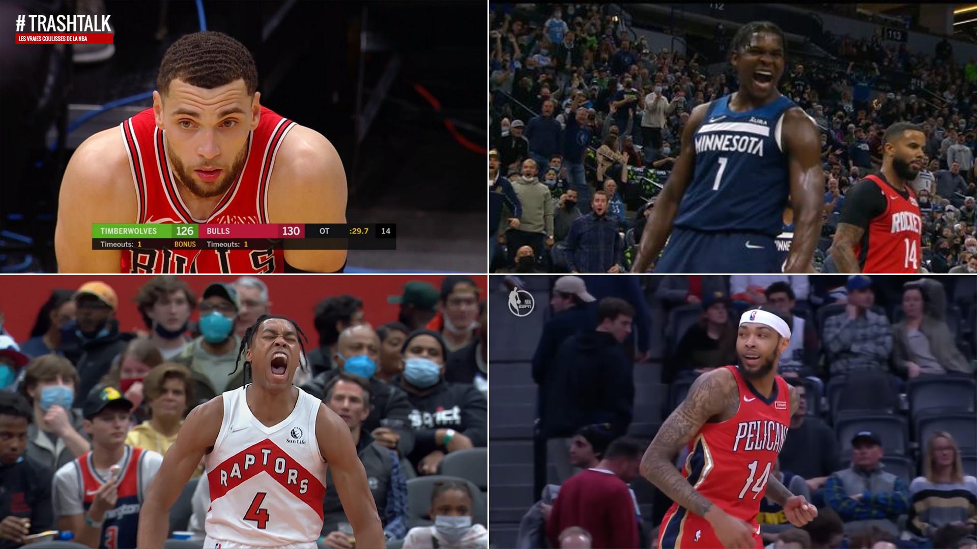 Zach LaVine Anthony Edwards Brnadon Ingram Scottie Barnes Playoffs NBA 2022 16 avril