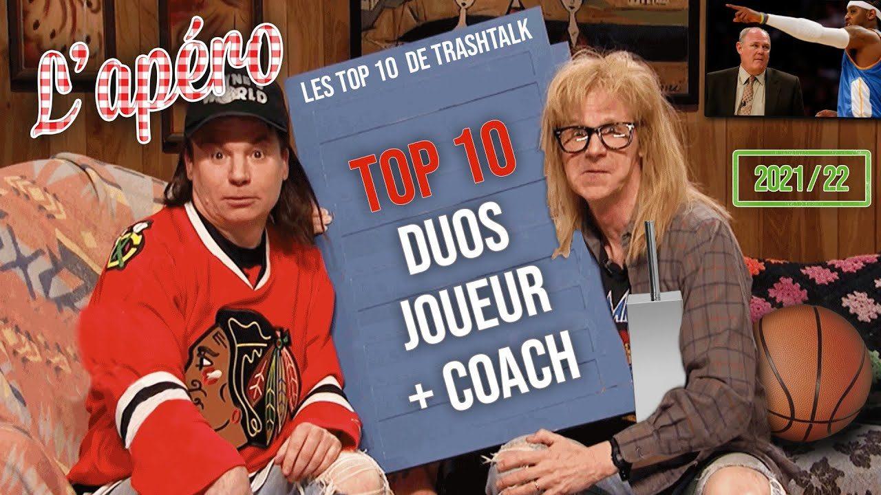 Top 10 All-time les duos joueur coach 30 mai 2022