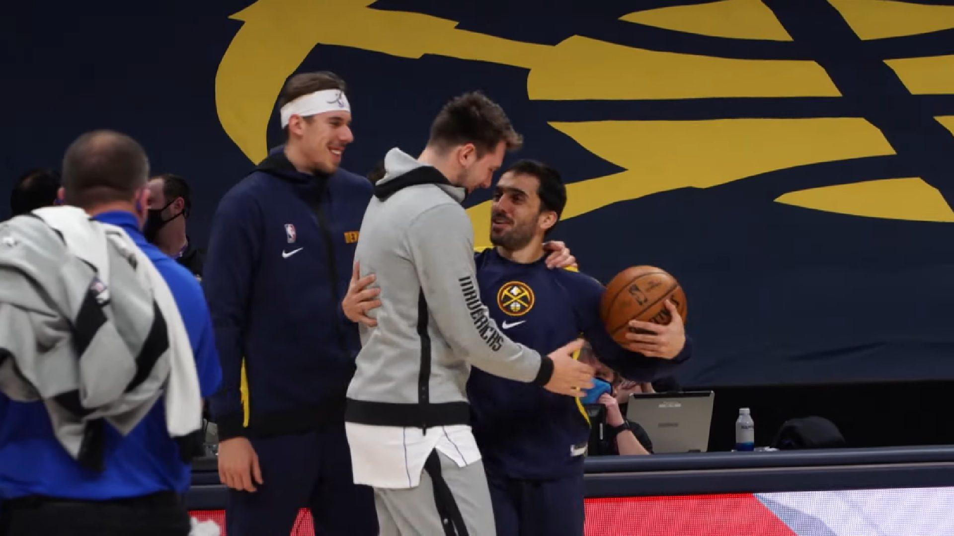 Luka Doncic Facunzo Campazzo 10 octobre 2022