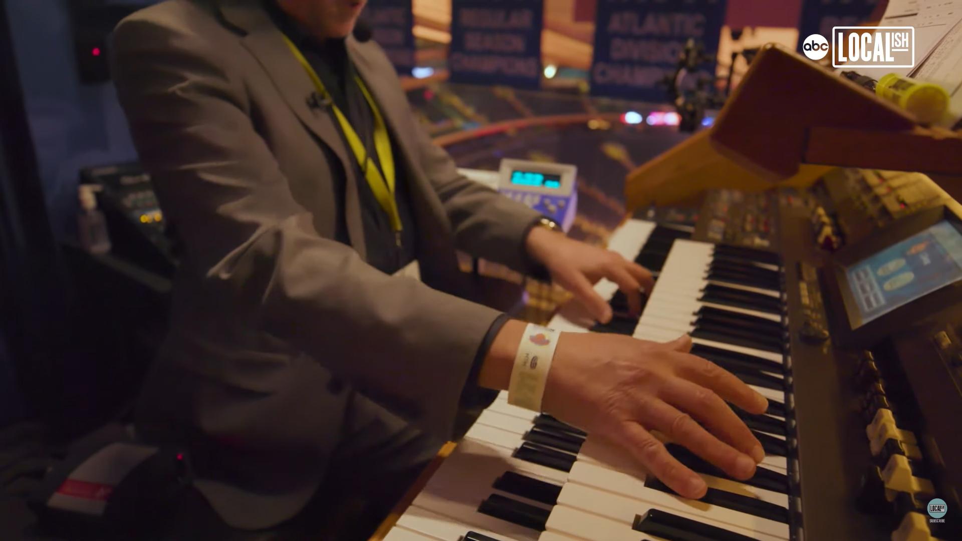 Ray Castoldi orgue New York Knicks 28 octobre 2022