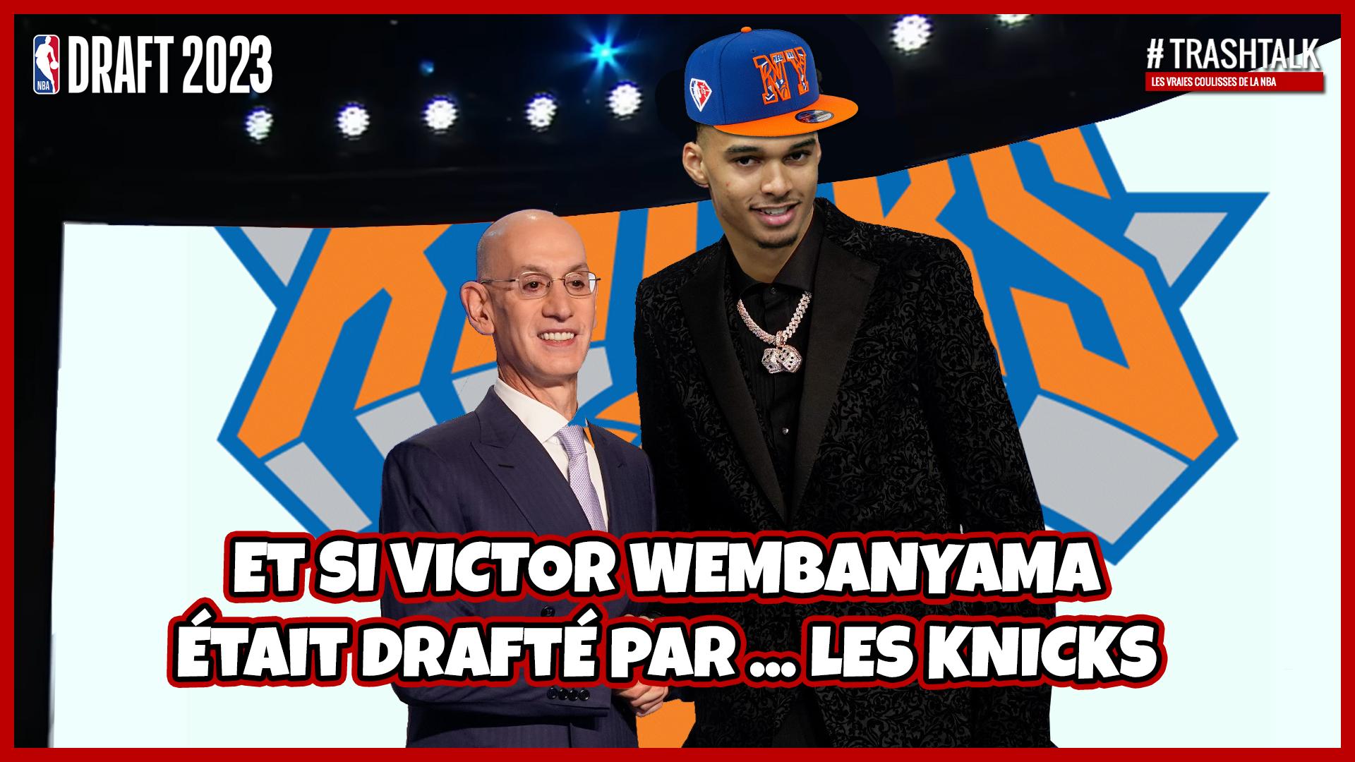 Couverture destination NBA Victor Wembanyama Knicks 2 novembre 2022