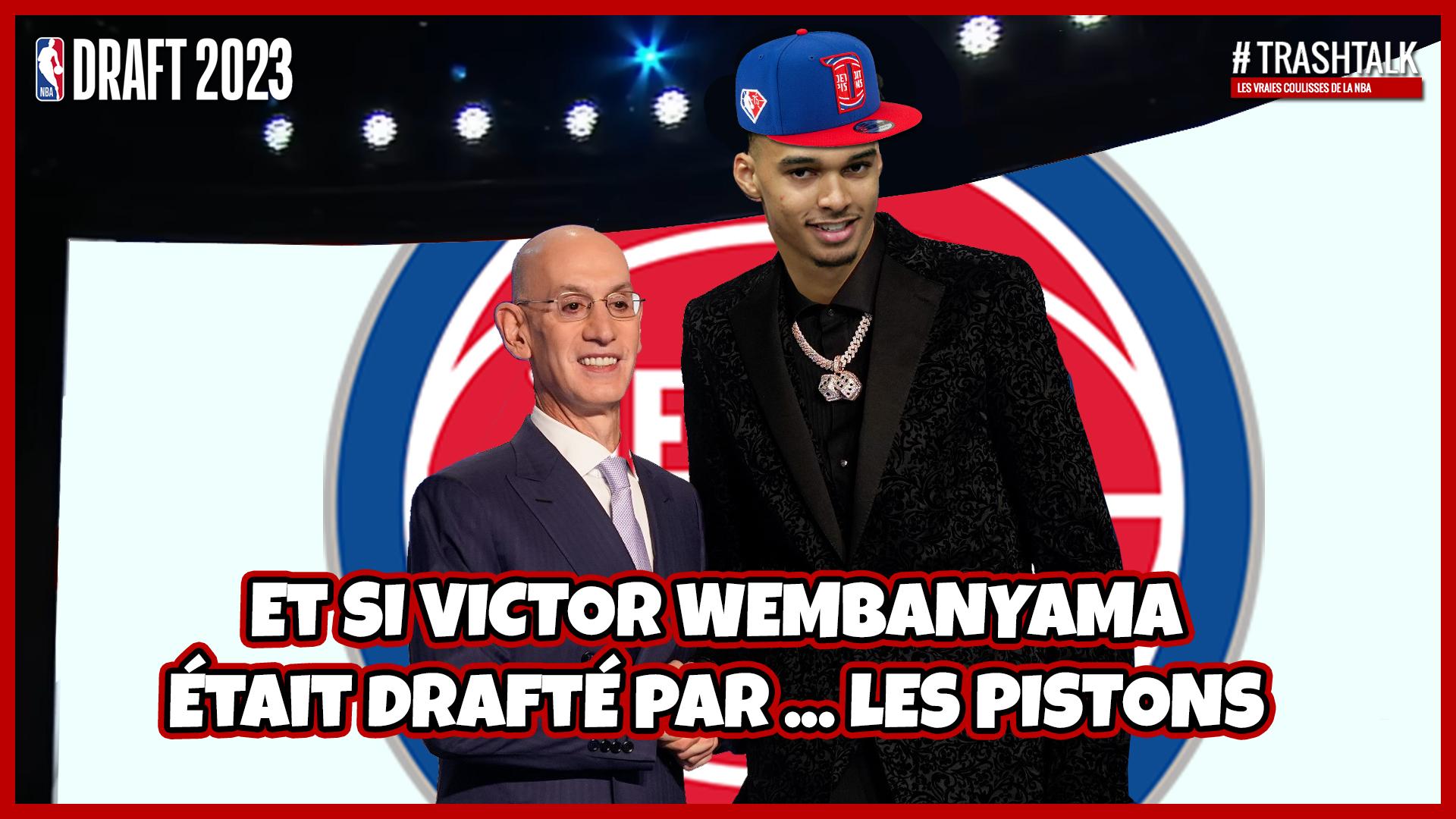 Couverture destination NBA Victor Wembanyama Pistons 2 novembre 2022
