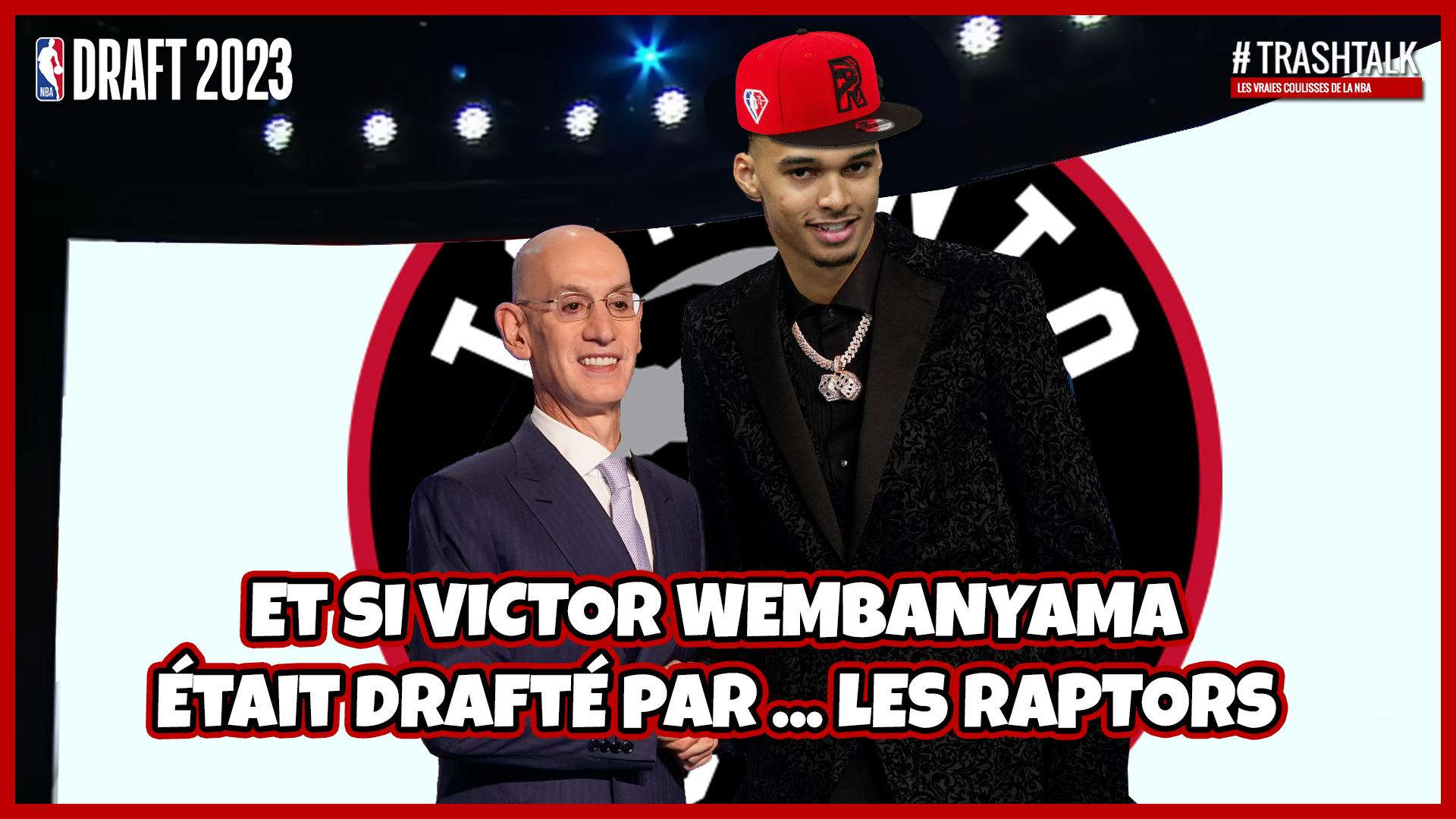 Couverture destination NBA Victor Wembanyama Raptors 2 novembre 2022