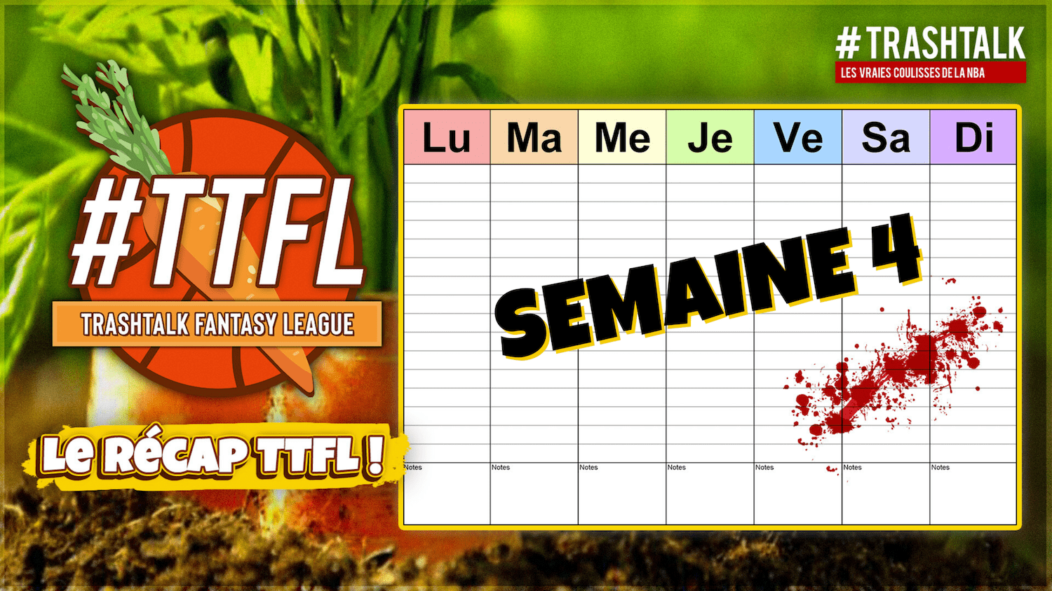 Bilan de la semaine 4 en TrashTalk Fantasy League