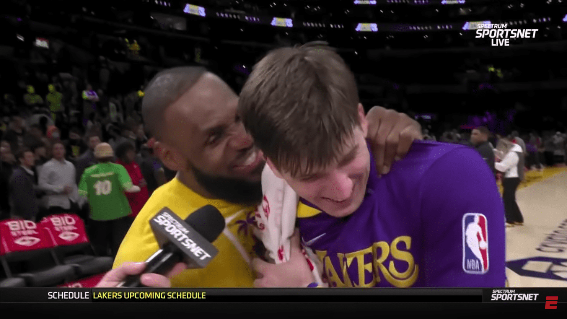 Austin Reaves LeBron James 12 décembre 2022