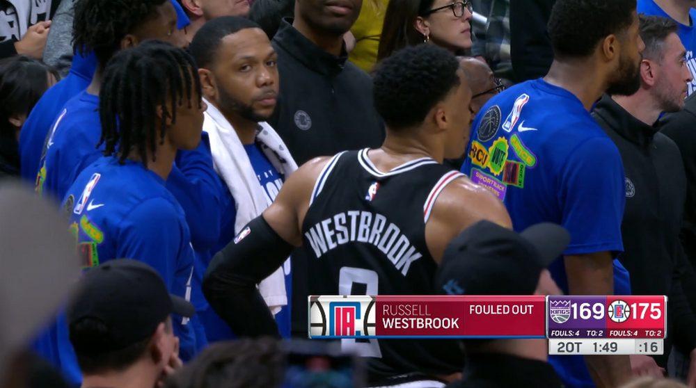 Russell Westbrook Clippers 25 février 2023