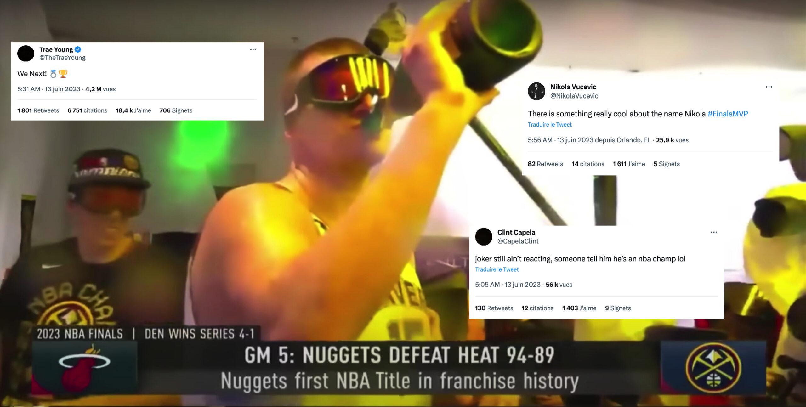 Twitter Reactions Nuggets