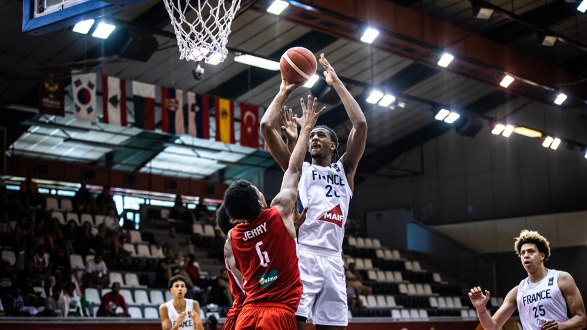 Coupe du Monde U19 EDF Alexandre Sarr 28 juin