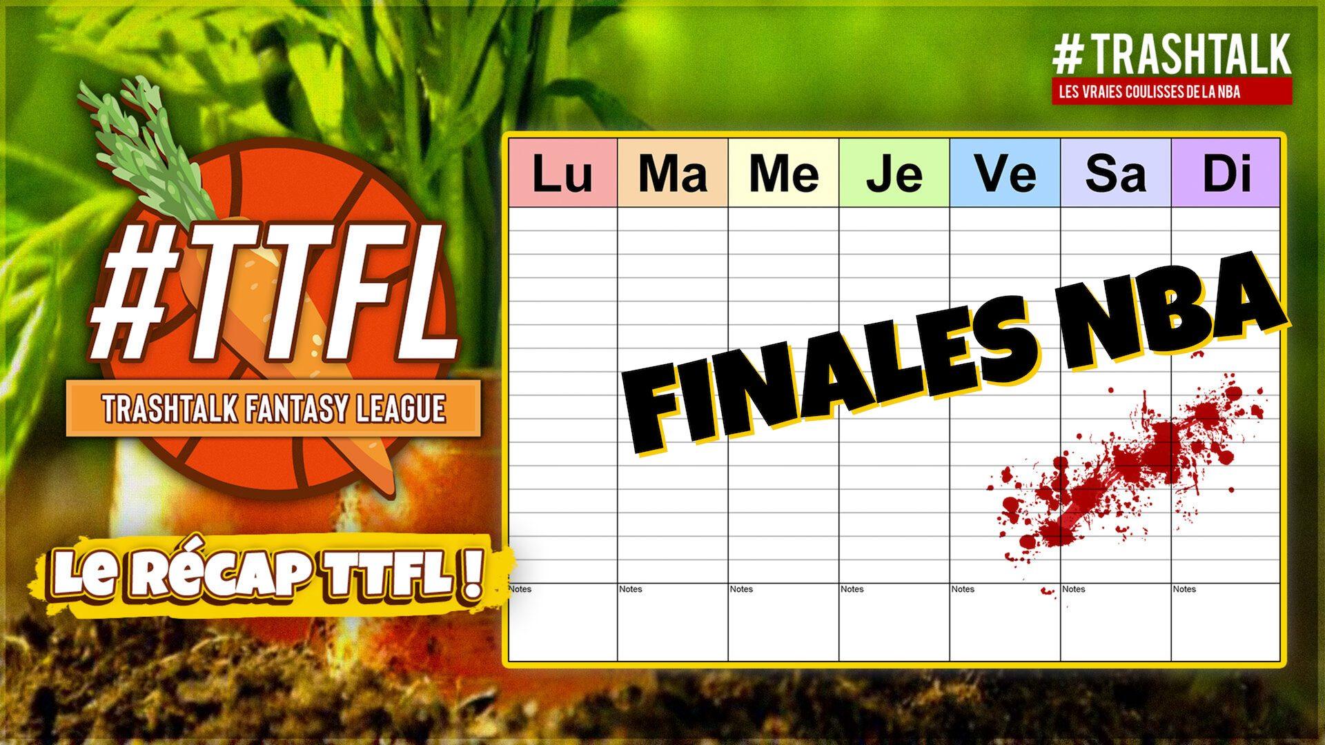 TrashTalk Fantasy League récap finales NBA
